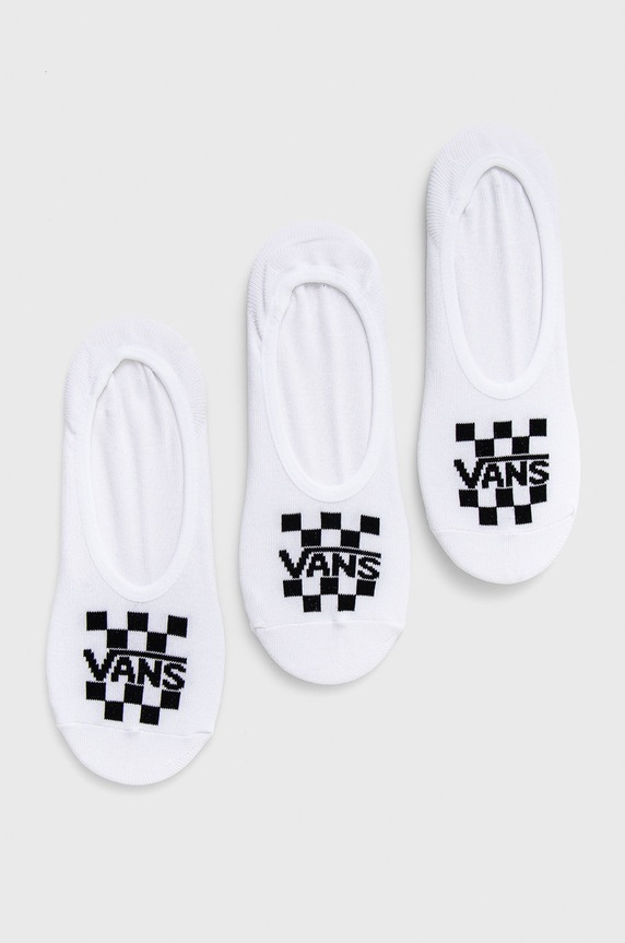 Vans skarpetki (3-pack) skarpetki krótkie biały VN0A7S9AWHT1