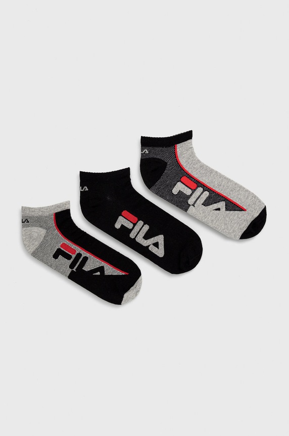 Fila skarpetki (3-pack) wzorzyste czarny F1978