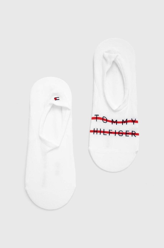 Tommy Hilfiger skarpetki 2-pack drobny wzór biały 701222189.NOS