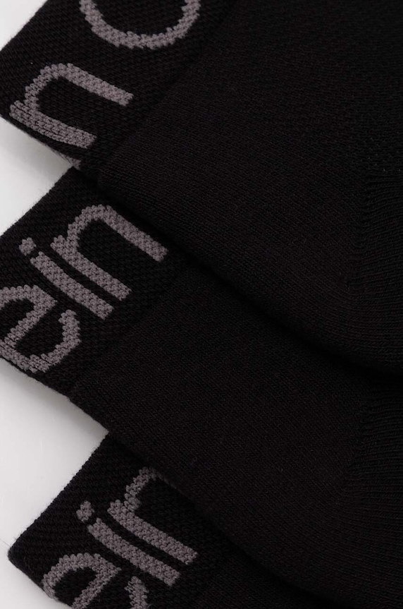 Ponožky Calvin Klein 6-pak 701220503.NOS čierna AA00