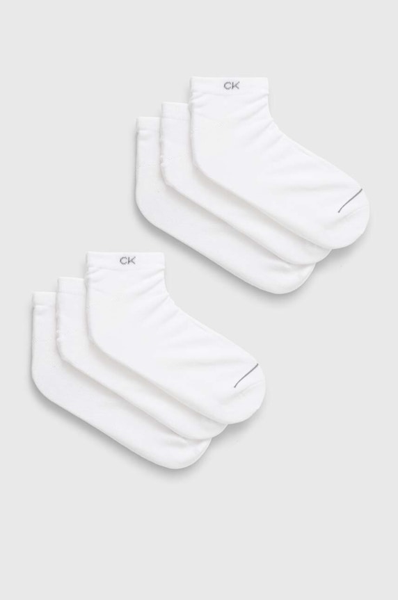 Calvin Klein sosete 6-pack sosete scurte alb 701222232.NOS