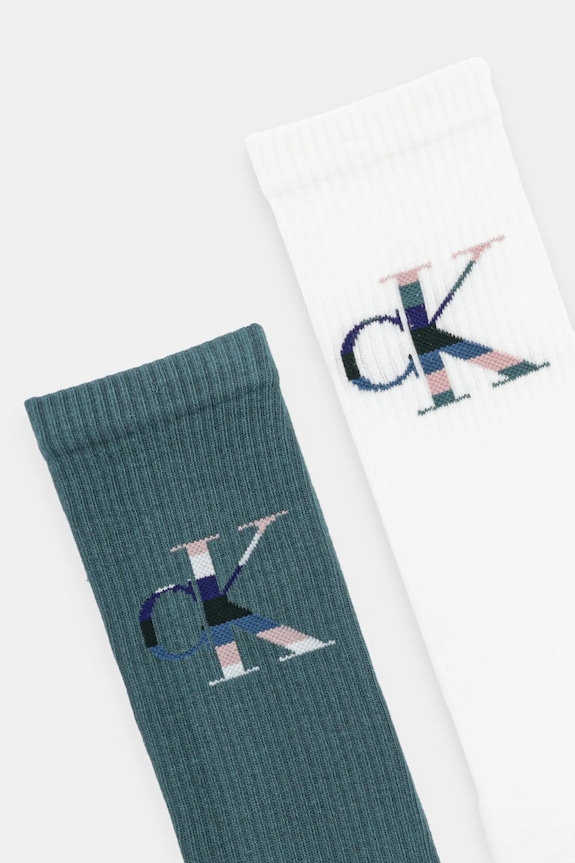Calvin Klein Jeans șosete 2-pack 701228802.NOS turcoaz AA00