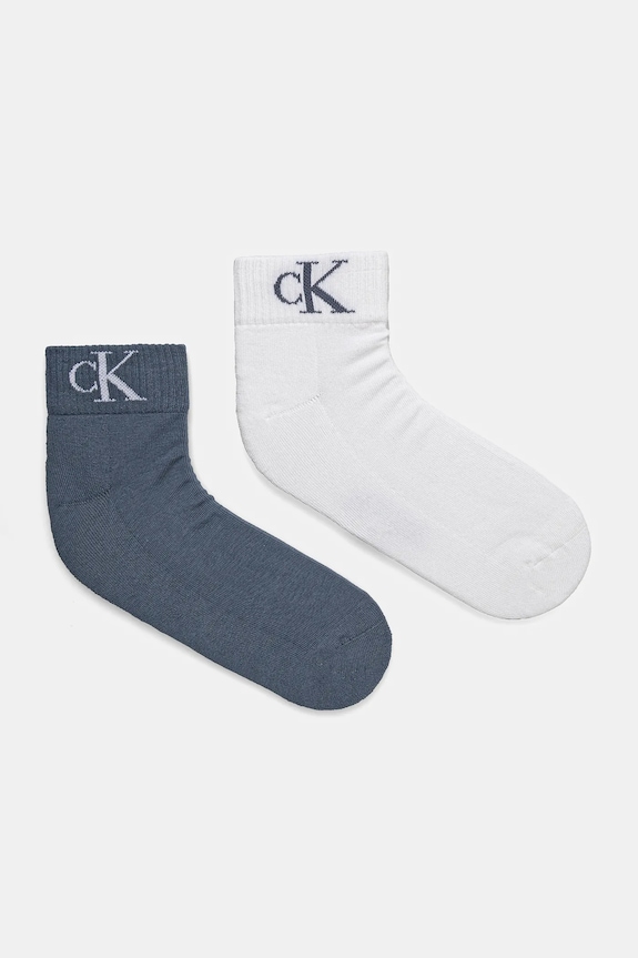 Calvin Klein Jeans zokni 2 pár hosszúszárú zokni kék 701228805.NOS