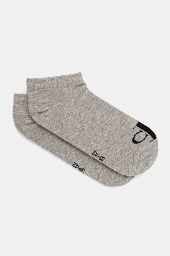 Čarape Calvin Klein Jeans 2-pack bez uzorka siva 701228807.NOS