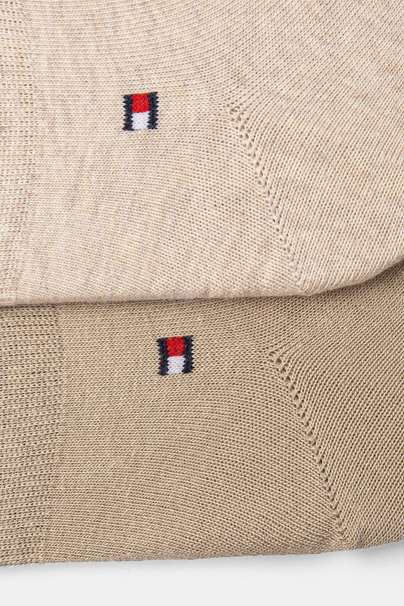 Ponožky Tommy Hilfiger 2-pak 342025001.NOS béžová AA00