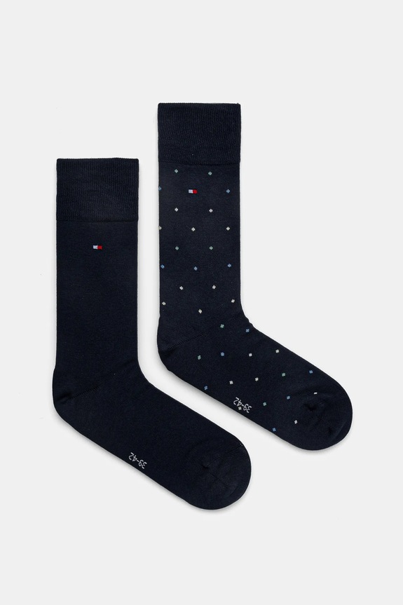 Tommy Hilfiger skarpetki 2-pack skarpetki długie granatowy 701230780.NOS