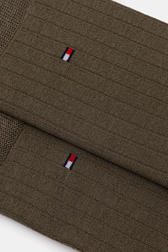 Ponožky Tommy Hilfiger 701228789.NOS zelená AA00