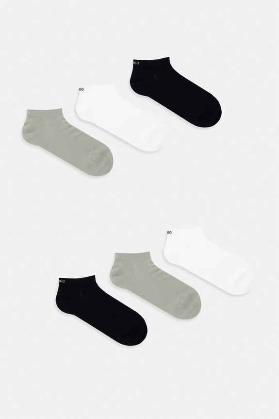 HUGO κάλτσες ανδρικές με βαμβάκι 6P AS UNI CC 6-pack ψηλές κάλτσες πράσινο 50516395