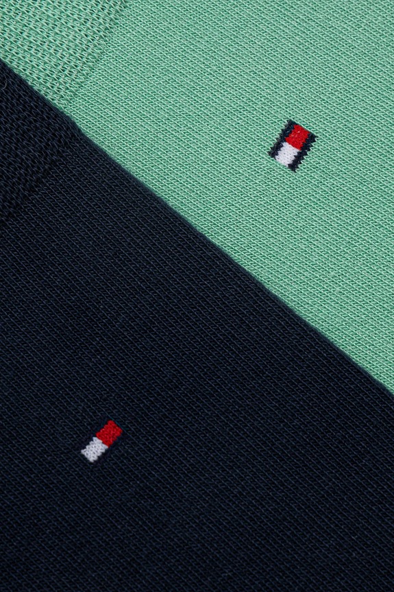 Tommy Hilfiger skarpetki 2-pack 371111136 zielony AA00