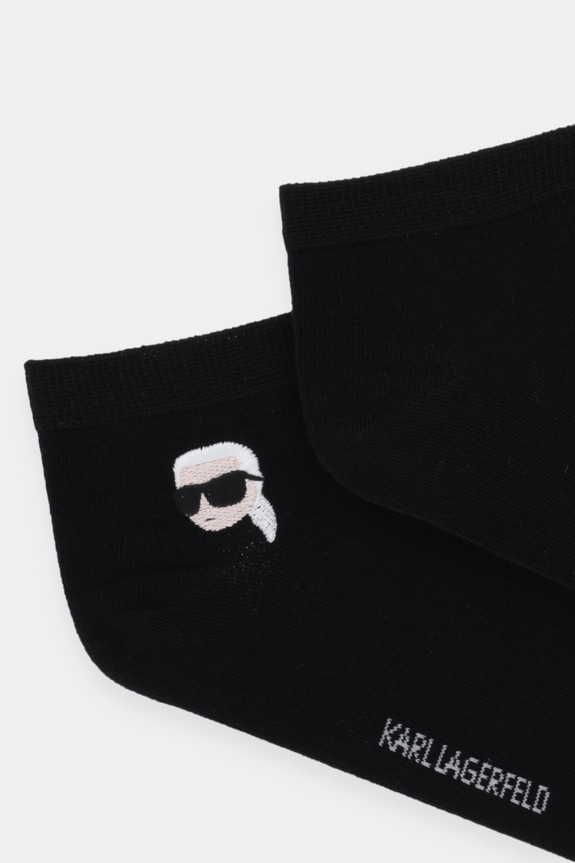 Nogavice Karl Lagerfeld 3-pack A4M47044 črna AA00