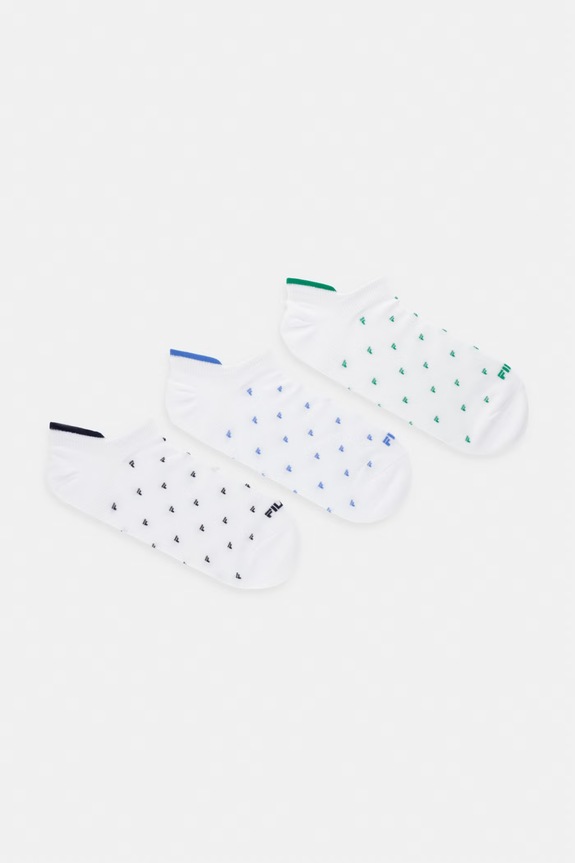 Fila skarpety męskie z bawełną 3-pack biały F1159