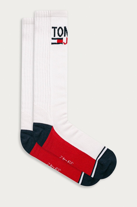 Tommy Jeans - Skarpetki (2-pack) 100000400.NOS skarpetki długie biały 100000400.NOS