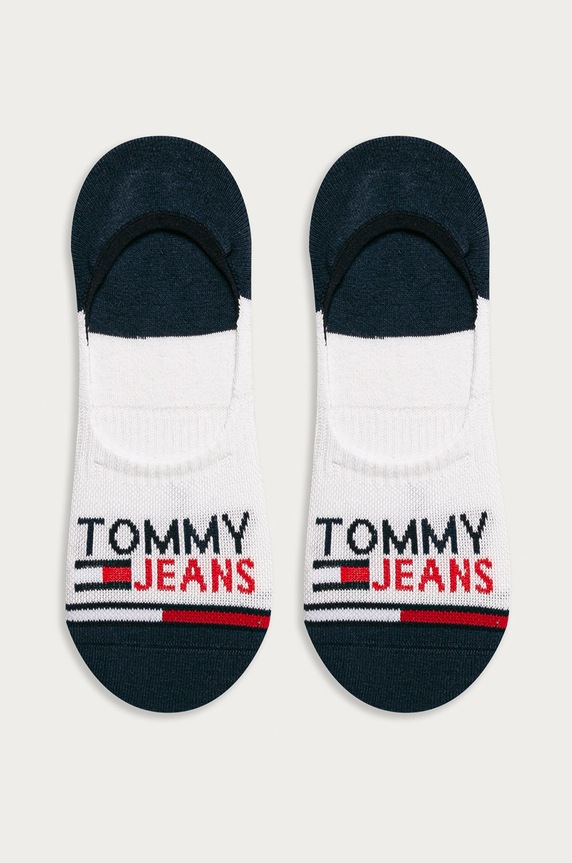 Tommy Jeans - Členkové ponožky (2-pak) krátke ponožky biela 100000403.NOS
