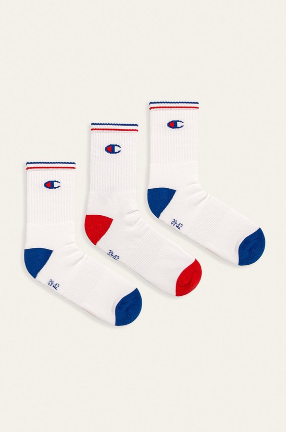 Champion - Ponožky (3-pack) Y0829 dlouhé ponožky bílá Y0829