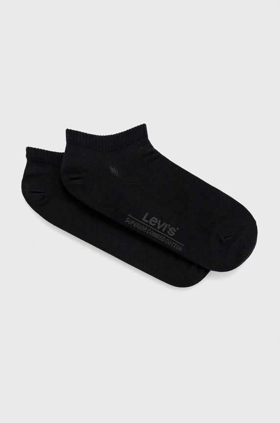 Levi's Skarpetki (2-pack) skarpetki krótkie czarny 37157.0198