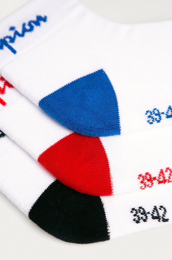 Champion - Skarpetki (3-pack) Y082D Y082D biały AA00