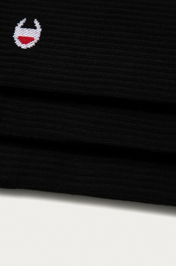 Champion - Skarpetki (3-pack) Y08QG Y08QG czarny AA00