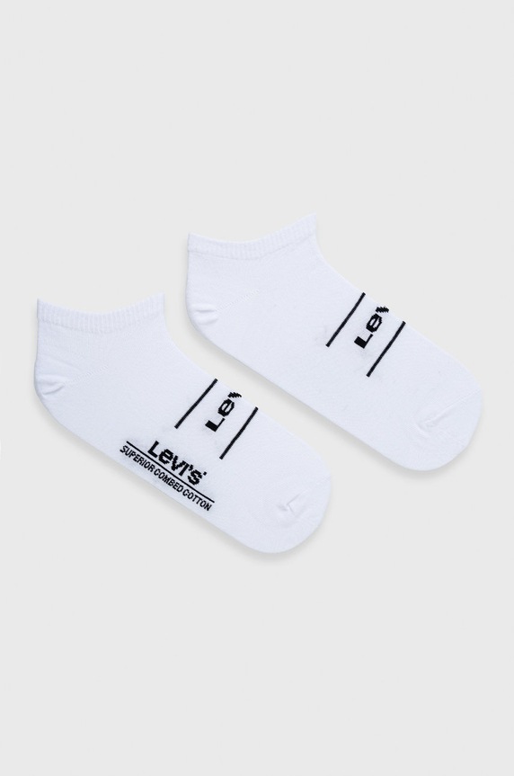 Ponožky Levi's krátké ponožky bílá 37157.0641