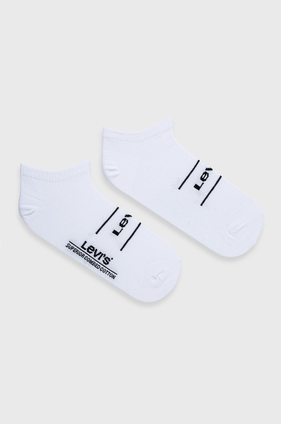 Ponožky Levi's krátké ponožky bílá 37157.0641