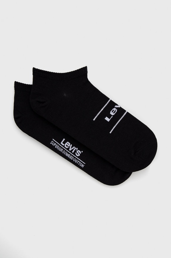 Levi's Skarpetki (2-pack) skarpetki krótkie czarny 37157.0642