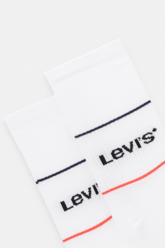 Levi's Șosete (2-pack) 37157.0668 alb AA00