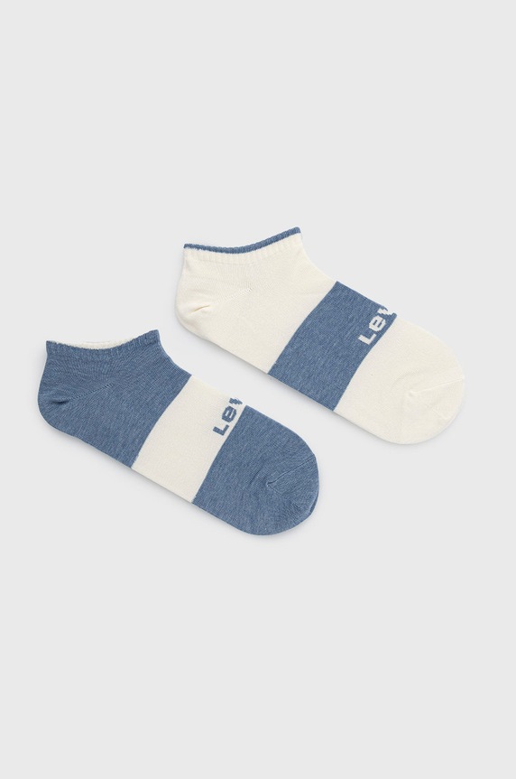 Levi's skarpetki (2-pack) skarpetki krótkie niebieski 37157.0798