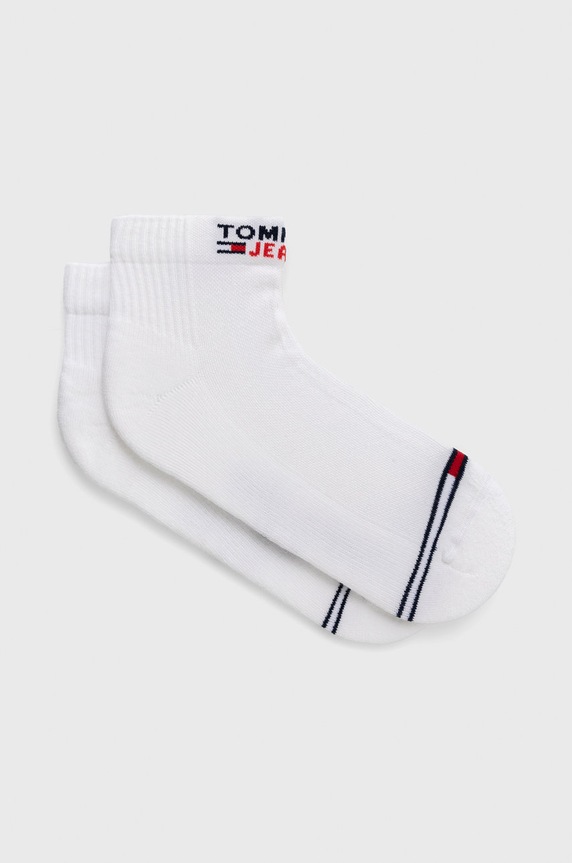 Tommy Jeans skarpetki (2-pack) 701218956.NOS skarpetki długie biały 701218956.NOS
