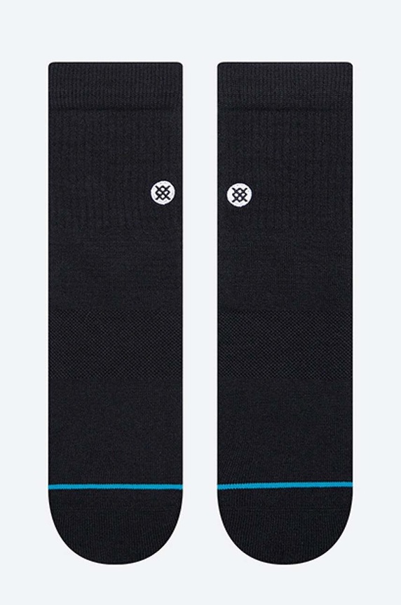 Stance zokni Icon Quarter A356A21IQT fekete SS24