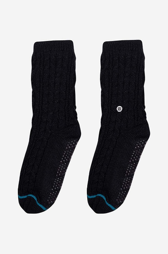 Stance zokni Rowan hosszúszárú zokni fekete A549D20ROW
