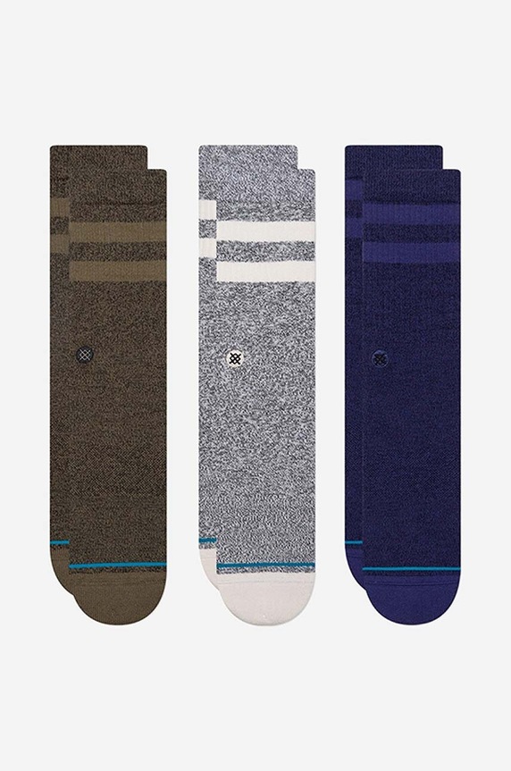 Stance zokni The Joven 3 pár nyomtatásos többszínű A556C20JPK