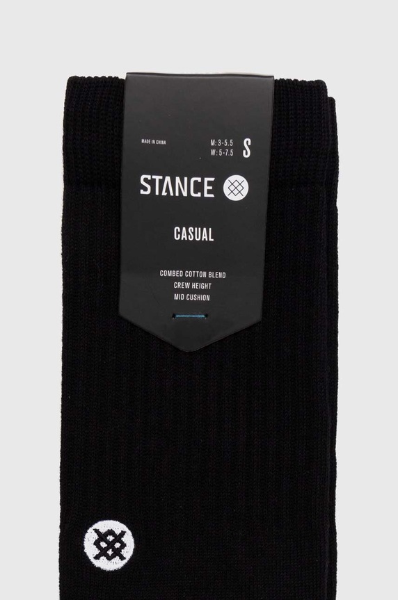 Ruházat Stance zokni Icon M311D14ICO fekete