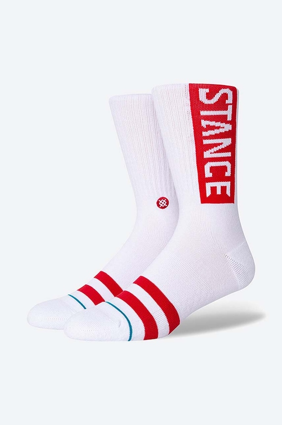 Stance zokni OG nyomtatásos fehér M556D17OGG
