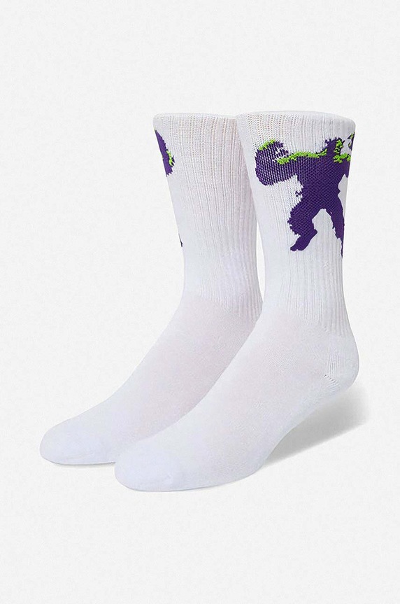 HUF calzini x Marvel Hulk Retro calzini bianco SK00746