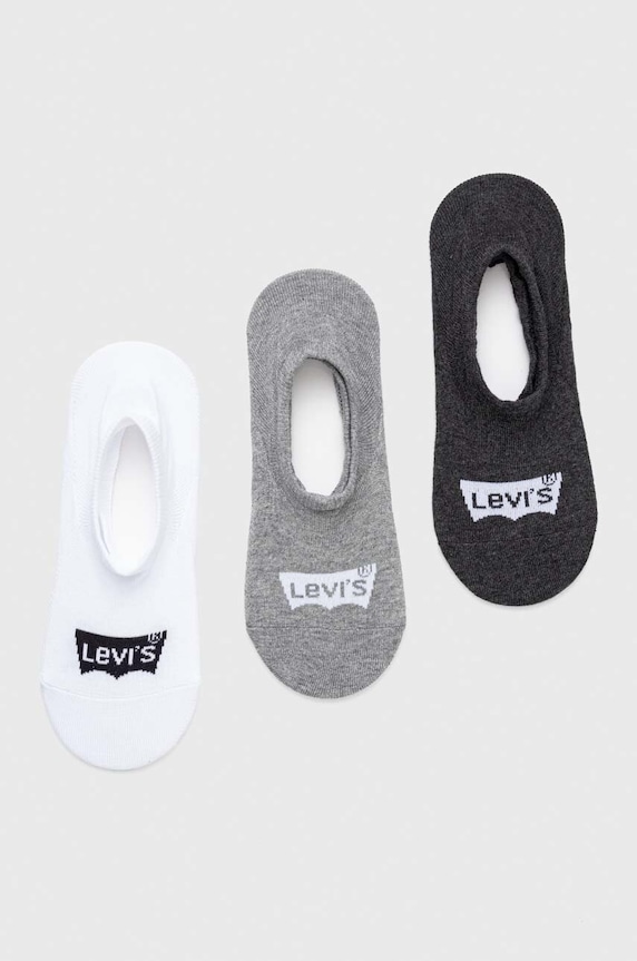 Levi's zokni 2 db rövid zokni szürke 37157.0974