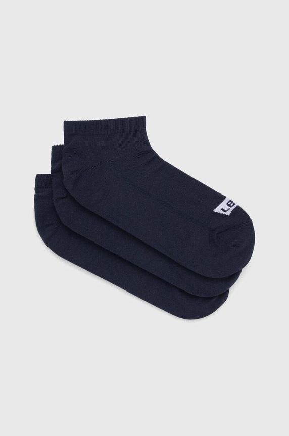 Κάλτσες Levi's 3-pack κοντές κάλτσες σκούρο μπλε 37157.0979