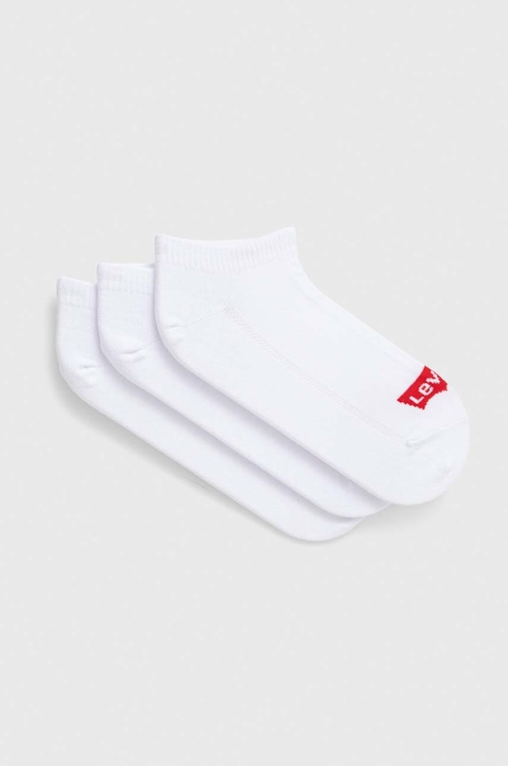 Levi's skarpetki 3-pack skarpetki krótkie biały 37157.0980