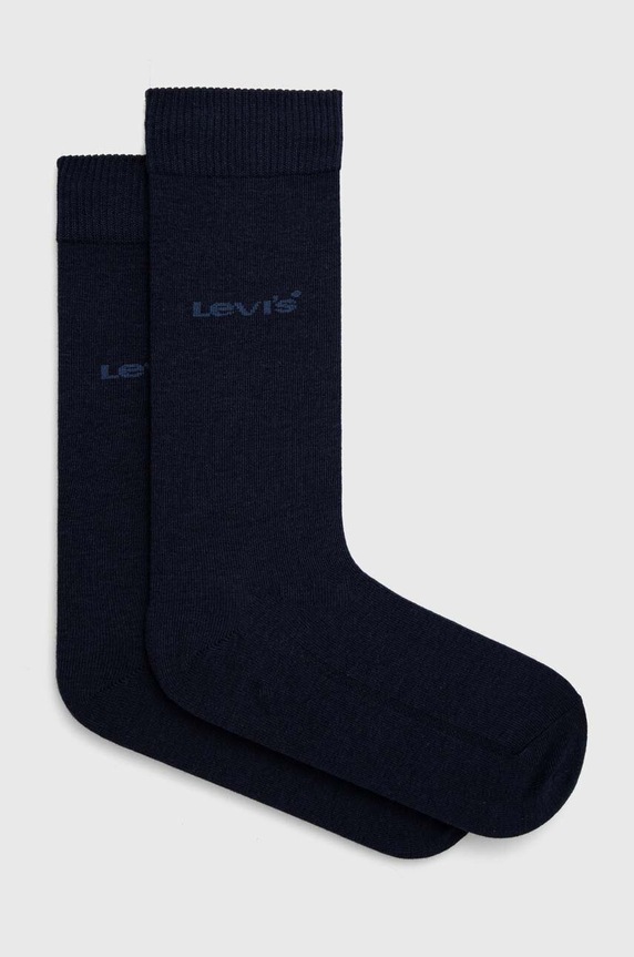 Levi's zokni 2 db hosszúszárú zokni sötétkék 37157.1024