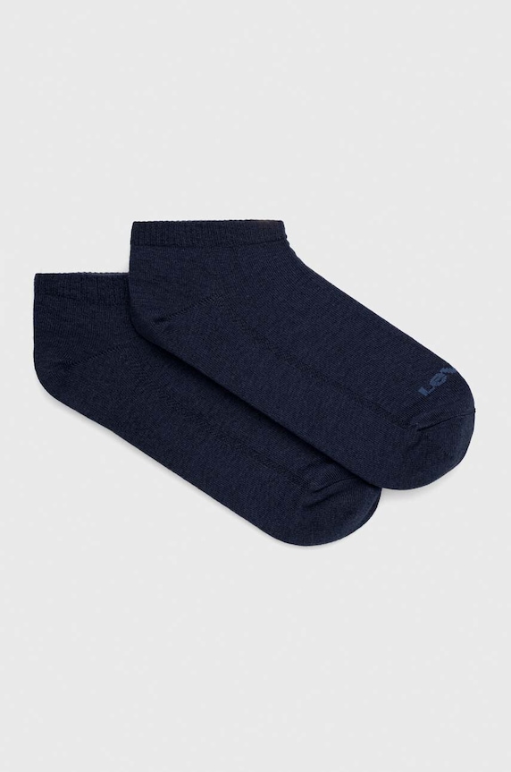 Κάλτσες Levi's 2-pack κοντές κάλτσες σκούρο μπλε 37157.1027
