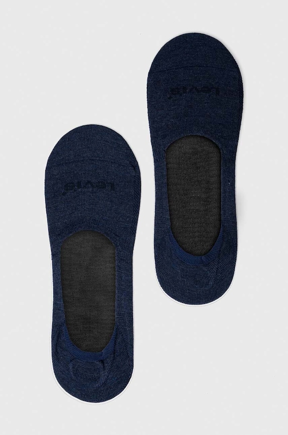 Levi's sosete 2-pack sosete scurte bleumarin 37157.1029