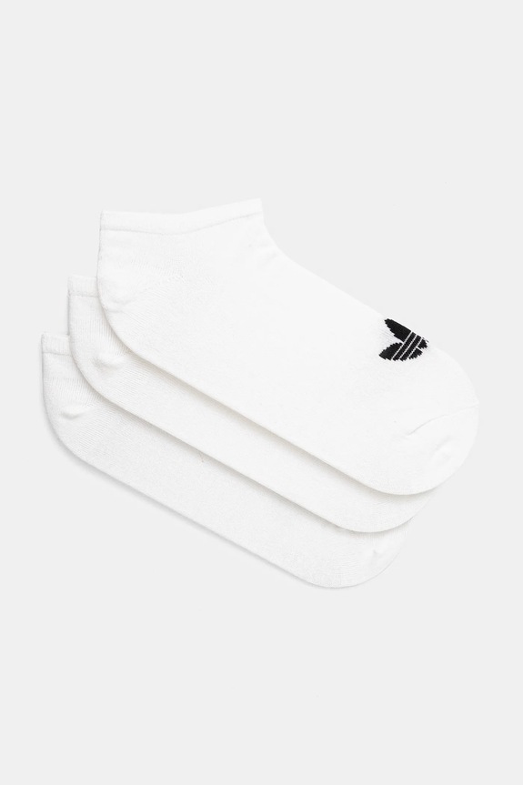 adidas Originals șosete Trefoil Liner 3-pack sosete scurte alb S20273