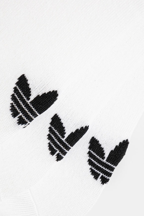 adidas Originals șosete Trefoil Liner 3-pack S20273 alb AA00