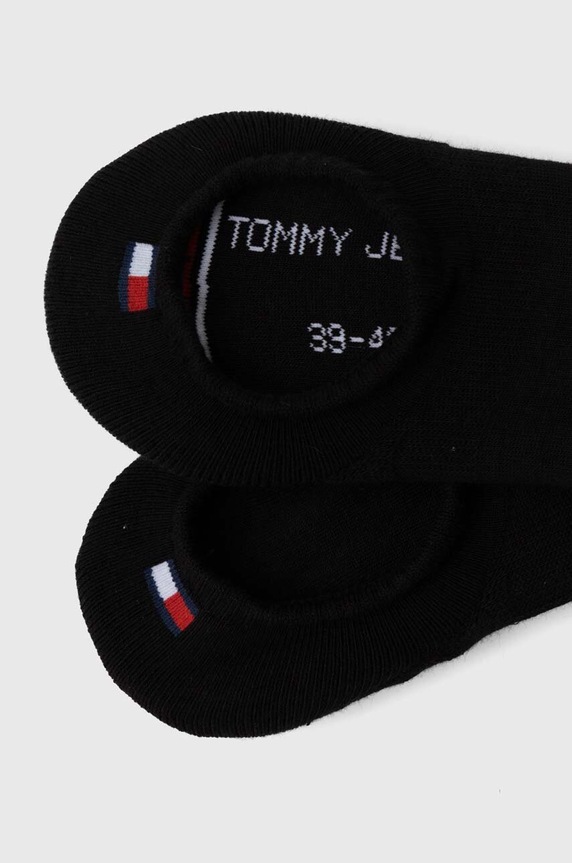 Κάλτσες Tommy Jeans 2-pack 701228179.NOS μαύρο AA00