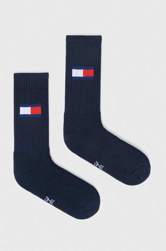Tommy Hilfiger zokni 2 db hosszúszárú zokni sötétkék 701228222.NOS