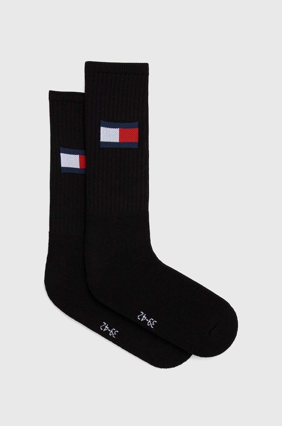 Tommy Jeans skarpetki 2-pack skarpetki długie czarny 701228222.NOS