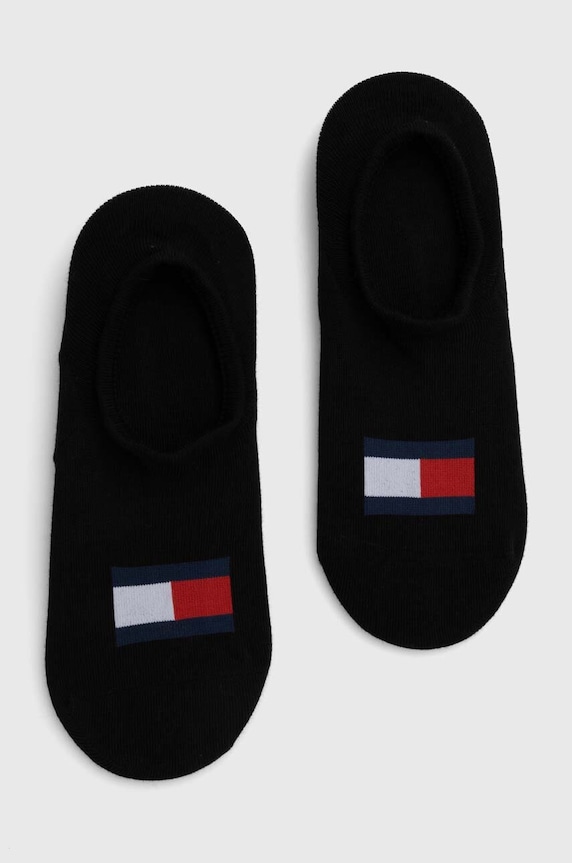 Tommy Hilfiger zokni 2 db rövid zokni fekete 701228224.NOS