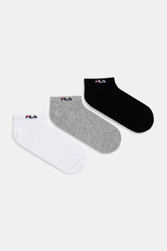 Ponožky Fila 3-pak dlhé ponožky sivá F5500