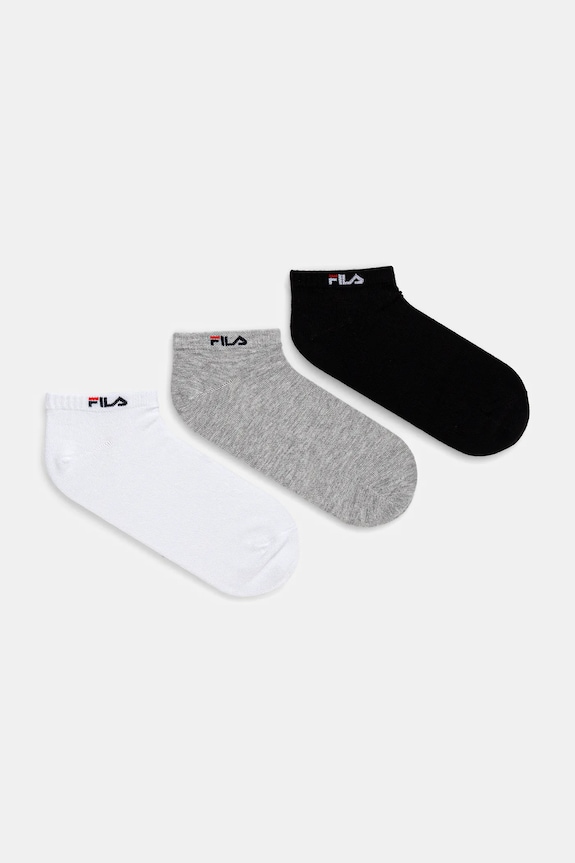 Ponožky Fila 3-pak dlhé ponožky sivá F5500