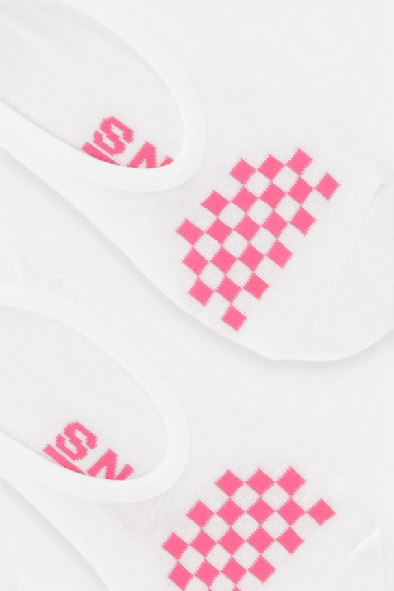 Vans skarpety stopki damskie 3-pack VN000QCAJU41 biały AA00