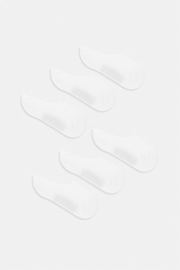 Vans skarpety stopki 6-pack biały VN000QCDWHT1