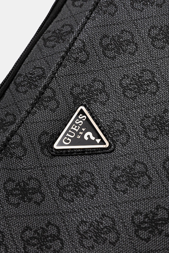 Lifestyle Obal na notebook Guess Sleeve 14" 4G Zipper Pocket Triangle Logo GUCS14ZP4DPTK šedá